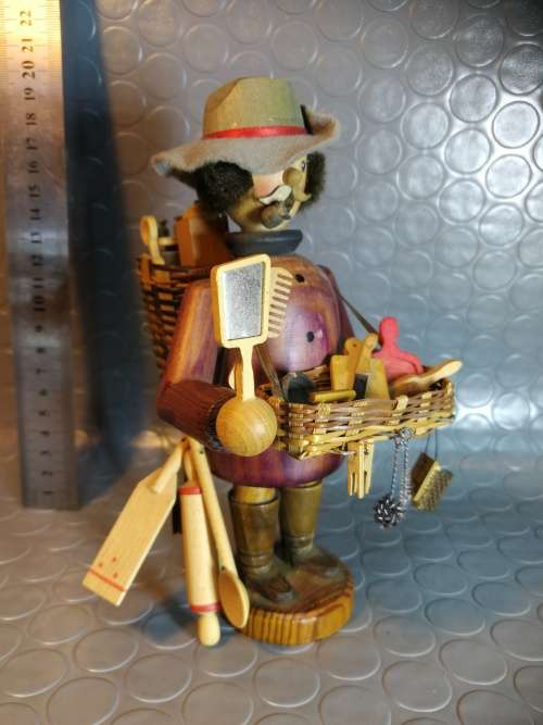 Higly Collectable Antique Erzgebirge West German handmade incense smokers