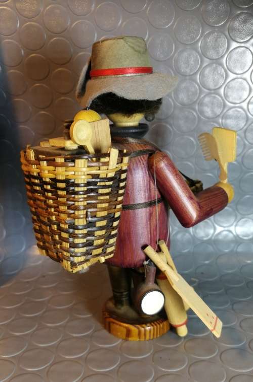 Higly Collectable Antique Erzgebirge West German handmade incense smokers