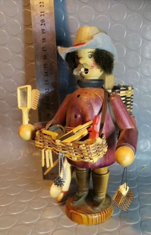 Higly Collectable Antique Erzgebirge West German handmade incense smokers