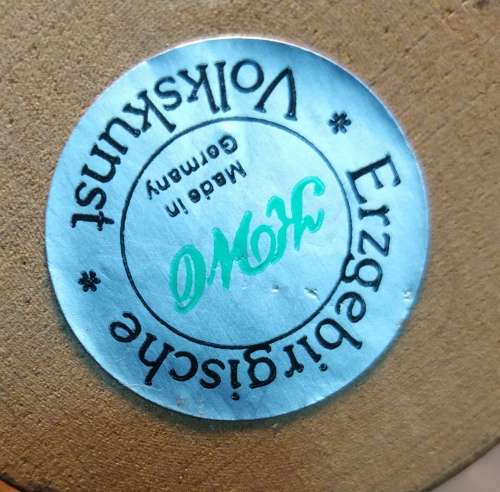 Higly Collectable Antique Erzgebirge West German handmade incense smokers