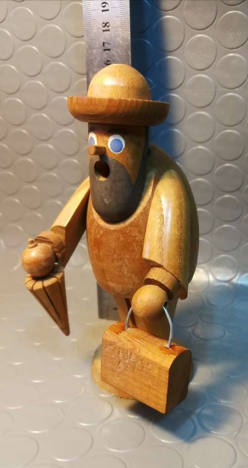 Higly Collectable Antique Erzgebirge West German handmade incense smokers