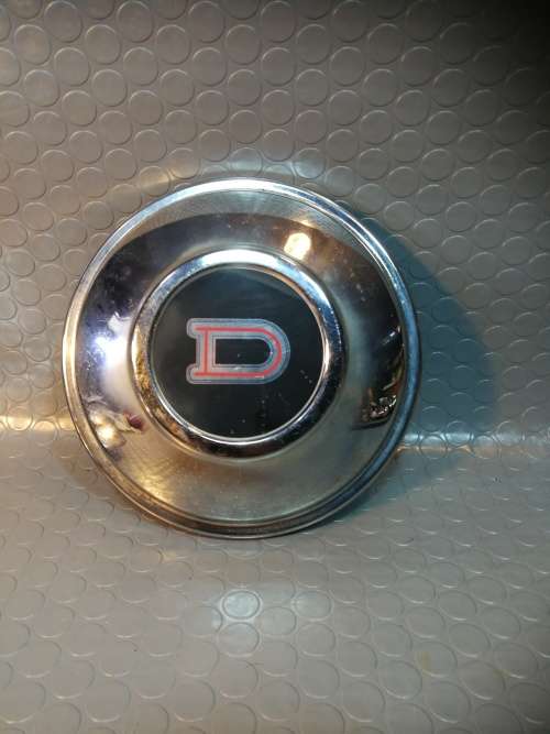 Rare Vintage Datsun hubcap for your mancave
