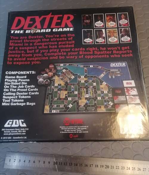 Dexter The Board Game for Adults (Brand New Still Sealed)