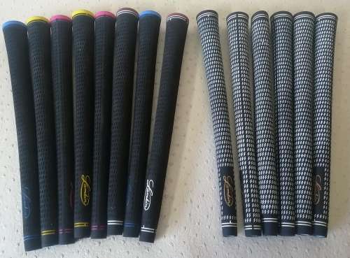 Very large set of lamkin crossline golf grips (New)