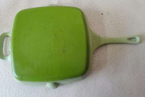 Exquisite Le Cruze style cast iron enamel pan