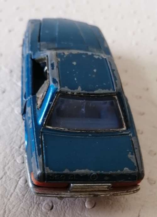 Vintage corgi wizzwheels mercedes sl 350