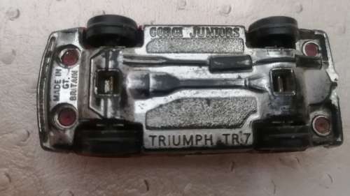 corgi juniors Triumph TR7 Made in GT Britain