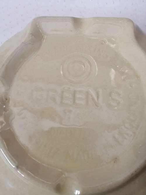 Stunning!!! Very Large Original Vintage Greens Bowl England (No Chips)