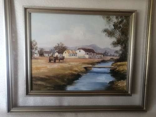 MAGNIFICENT!!! Original Marc Poisson Stunning Oil Painting