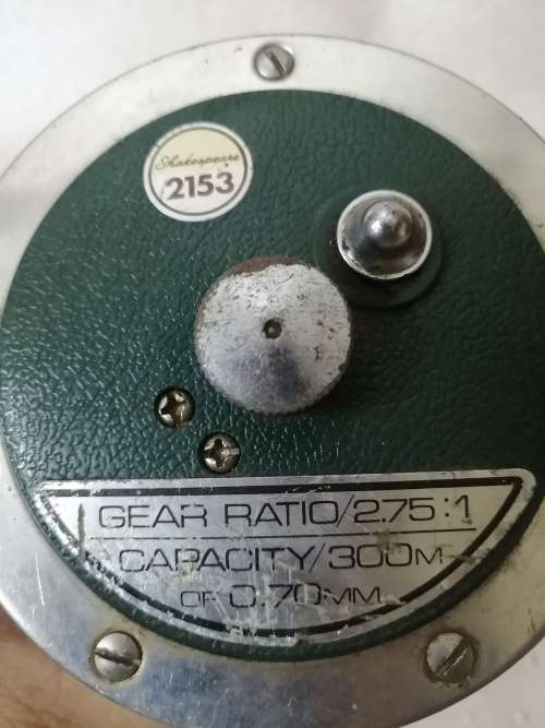 SHAKESPEARE NORIS 2153 MAGNIFICENT HEAVY DUTY MULTIPLIER REEL Made in Japan