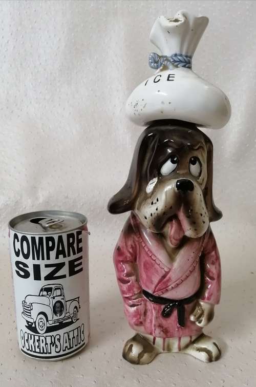 Vintage Dog Liquor Decanter
