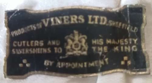 Antique Ivory Viners of Sheffield Carving Set