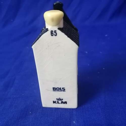 ORIGINAL SEALED!! BLUE DELFT KLM BY BOLS MINIATURE HOUSE NO 65