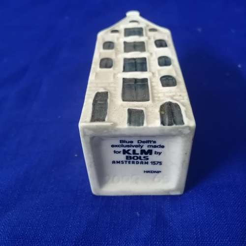 ORIGINAL SEALED!! BLUE DELFT KLM BY BOLS MINIATURE HOUSE NO 65