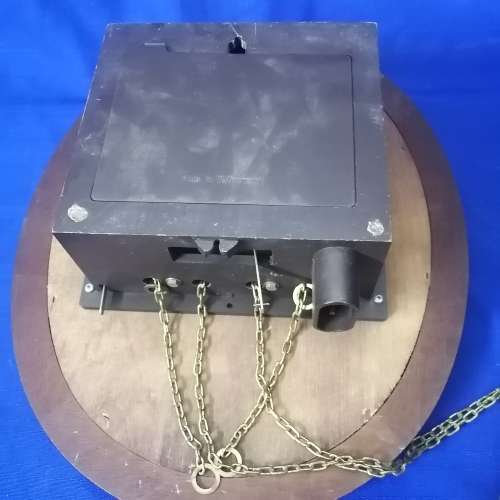 Original Antique Schmeckenbecher German Mechanical Pendulum and chain Wall Clock