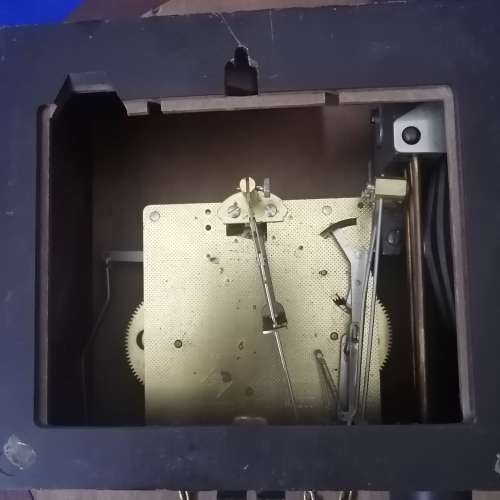 Original Antique Schmeckenbecher German Mechanical Pendulum and chain Wall Clock