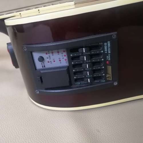 Stunning Original ARIA Acoustic 6-String Electric Guitar AW-20CE N