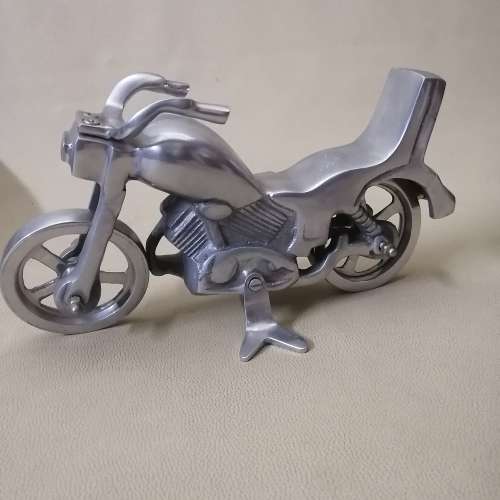 Amazing 1970`s Cast Aluminum Harley Fatboy