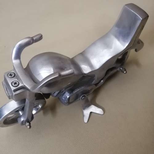 Amazing 1970`s Cast Aluminum Harley Fatboy