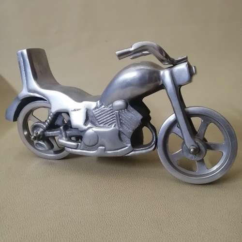 Amazing 1970`s Cast Aluminum Harley Fatboy