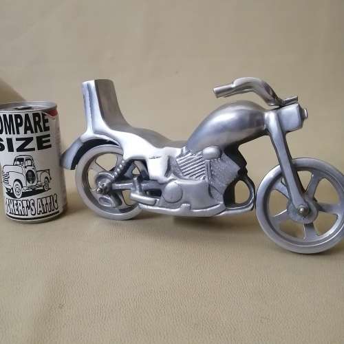 Amazing 1970`s Cast Aluminum Harley Fatboy
