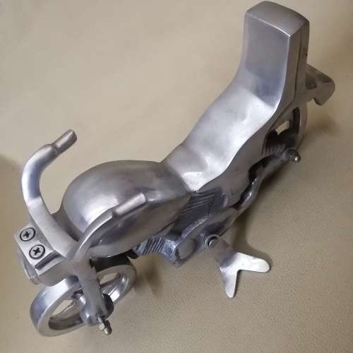 Amazing 1970`s Cast Aluminum Harley Fatboy