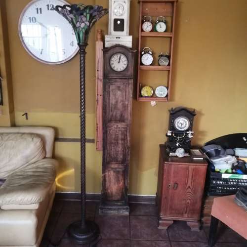 Spectacular Tiffany Style Lead and Stained Glass, Brass Floor Lamp 1900mm High Very Heavy