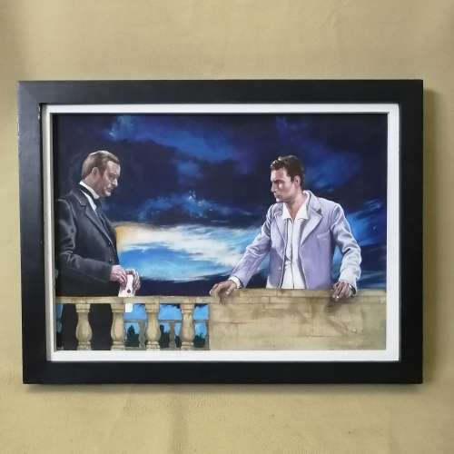 Absolutely Breathtaking Original Oil on Board