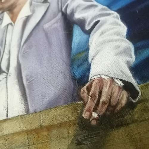 Absolutely Breathtaking Original Oil on Board