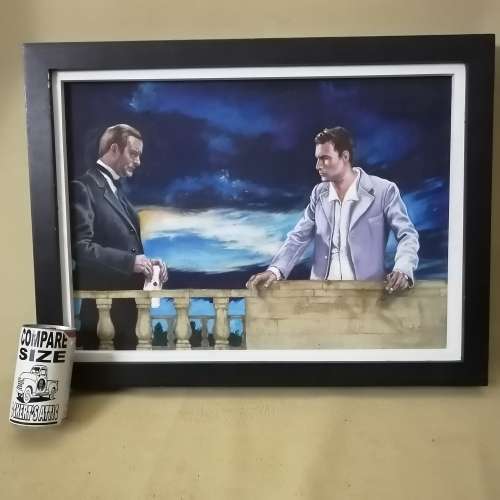 Absolutely Breathtaking Original Oil on Board