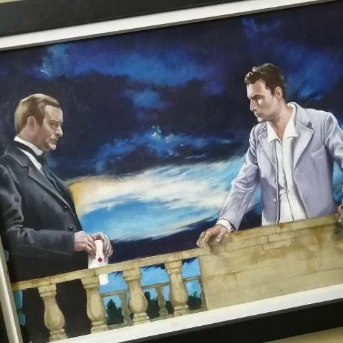 Absolutely Breathtaking Original Oil on Board