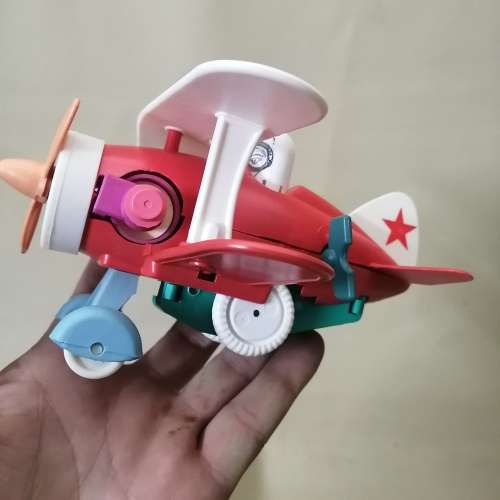 Vintage Collectors Russian Wind up Toy Plane (Stunning Working Condition)