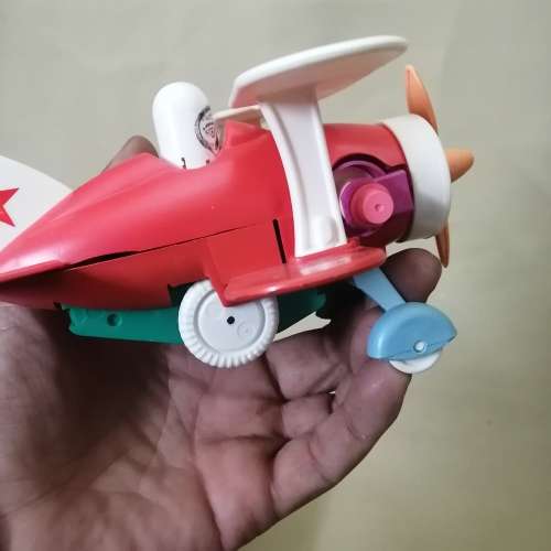 Vintage Collectors Russian Wind up Toy Plane (Stunning Working Condition)
