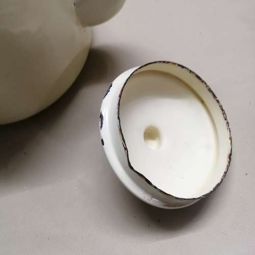 Large Vintage 4 Litre Enamel Coffee/Tea Pot