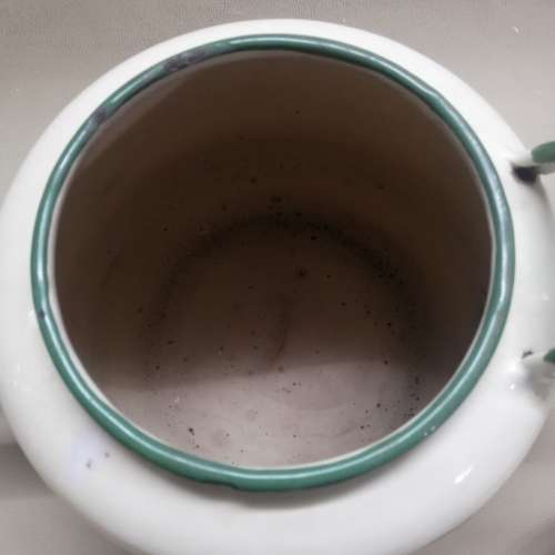 Large Vintage 4 Litre Enamel Coffee/Tea Pot