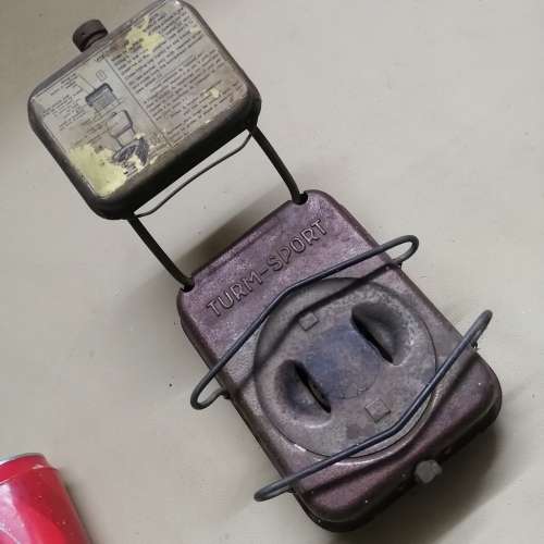 Very Rare and Valuable Vintage Turm-Sport West Germany Alcohol Stove
