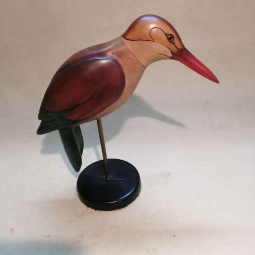 LIMITED BROWN HOODED KINGFISHER COLLECTORS FEATHERS OF KNYSNA NO 357 OF 975