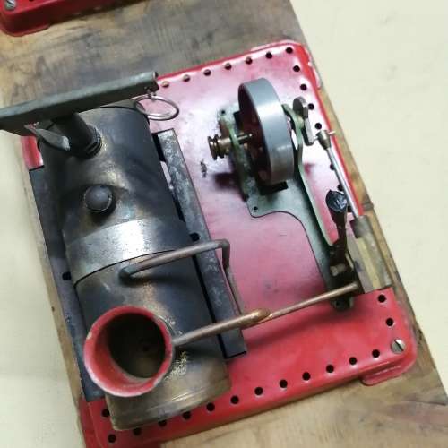 VERY RARE VINTAGE MAMOD GRIFFIN and GEORGE SE3 STEAM ENGINE + ACCESSORIES