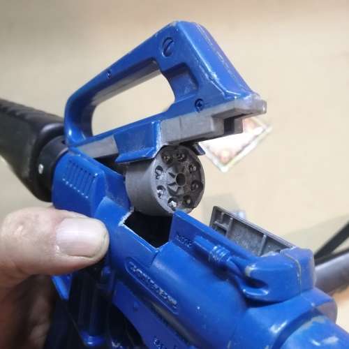 2 x Vintage Gohner Command M-118 Cast Metal Cap Guns