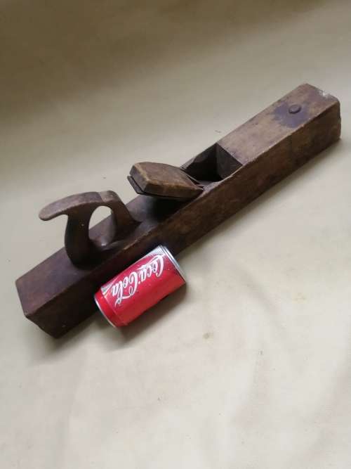 ANTIQUE 1800`S CARPENTERS PLANE - 570MM