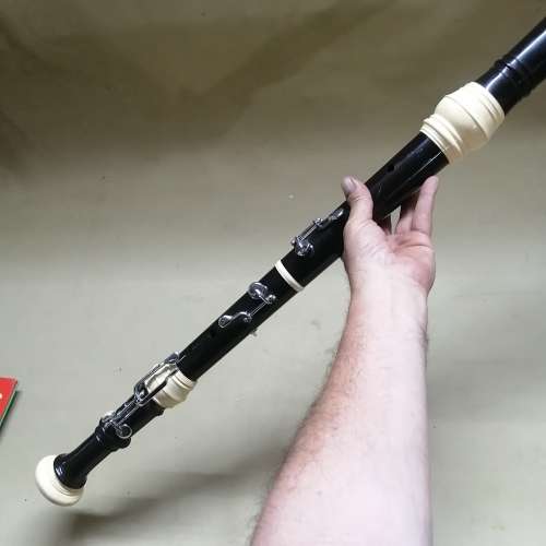Angel 1001B Bass Recorder - Working Condition (Needs Mouthpiece)