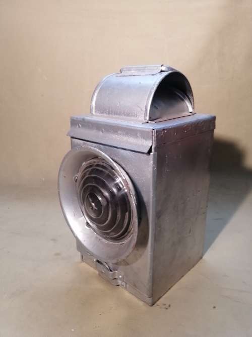 STUNNING VINTAGE RAILWAY SIGNAL LIGHT 100% COMPLETE AND WORKING