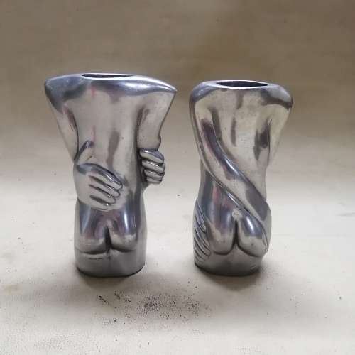 VINTAGE 100% ORIGINAL CARROL BOYES CANDLE HOLDERS