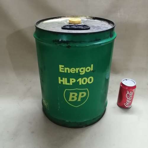 VINTAGE BP 20 LITER OIL DRUM
