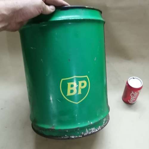 VINTAGE BP 20 LITER OIL DRUM