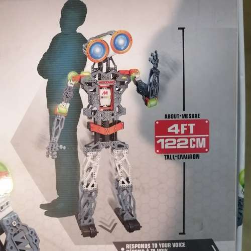 GIGANTIC 1220 MM MECCANO MECCANOID G15 KS PERSONAL ROBOT