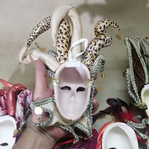 A big Collection of Handmade Venetian Masks