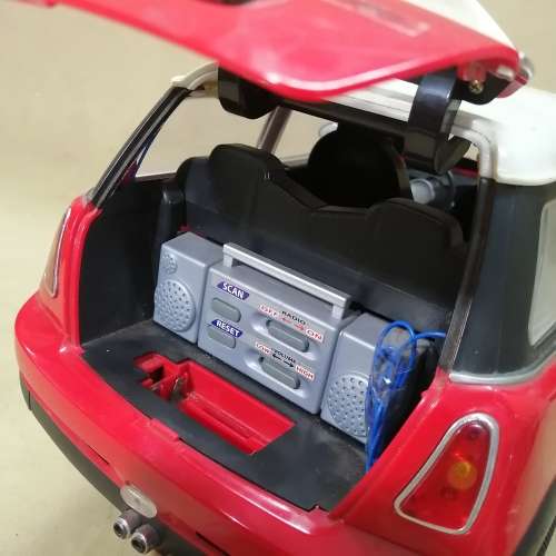 VERY LARGE MINI COOPER RADIO