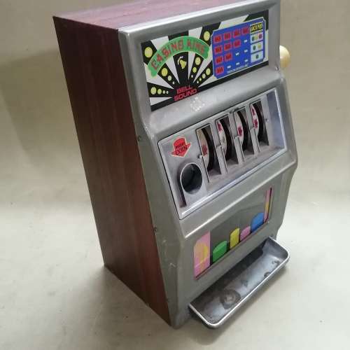 Large Metal Vintage Waco Casino King Toy Slot Machine Bank - Japan