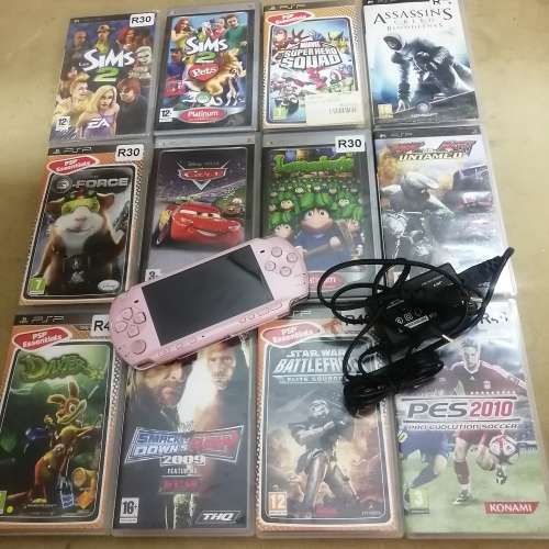 MASSIVE SONY PSP AND GAMES BUNDLE - VERY GOOD COMPLETE WORKING CONDITION